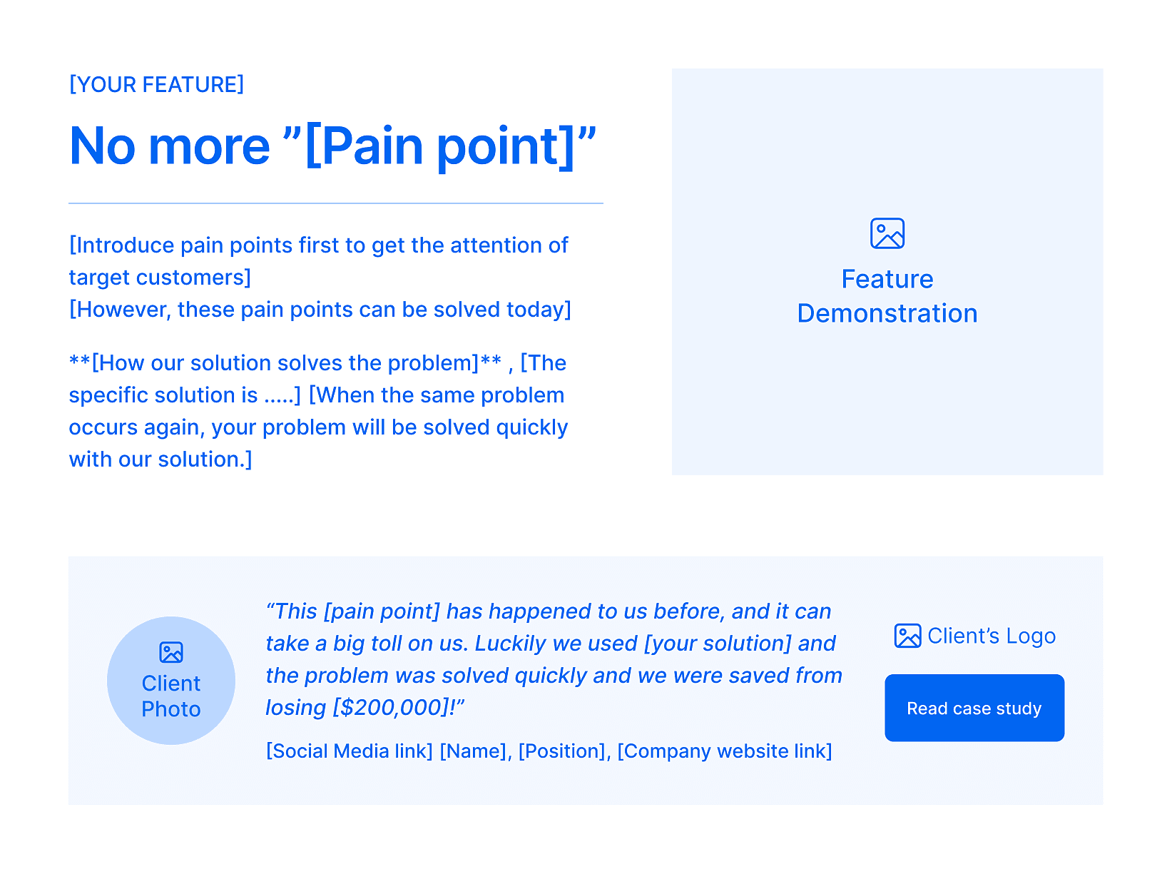 Blueprint of no more pain point with a case study